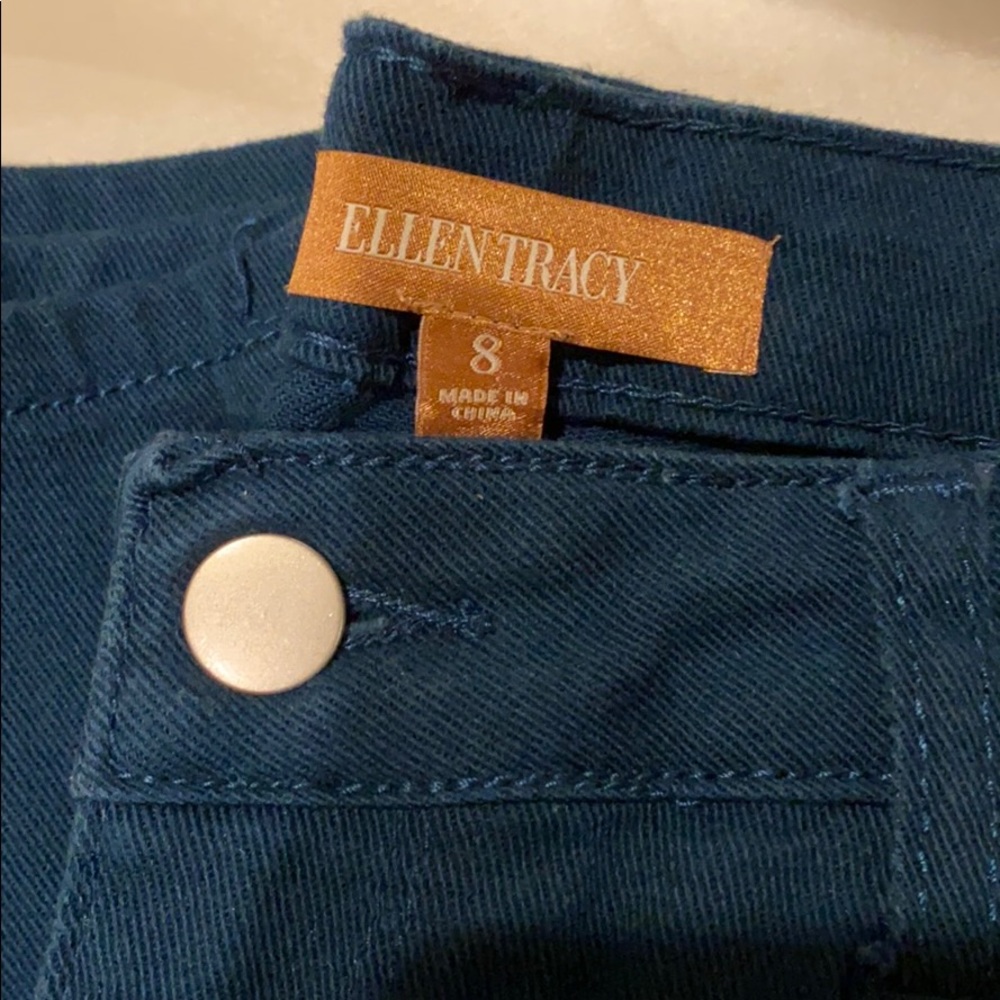 ~Ellen Tracy~ Teal Skinny Jeans